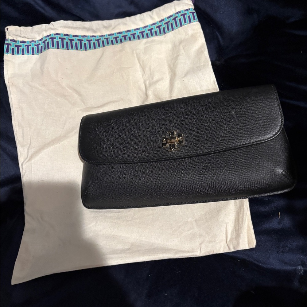 Tory Burch Diana Slim Saffiano Clutch